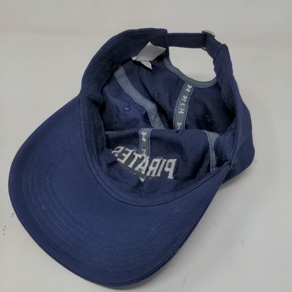 Under Armour Men's Slideback Hat Blue Size OSFA Embroidered Pirates Football - Picture 6 of 7